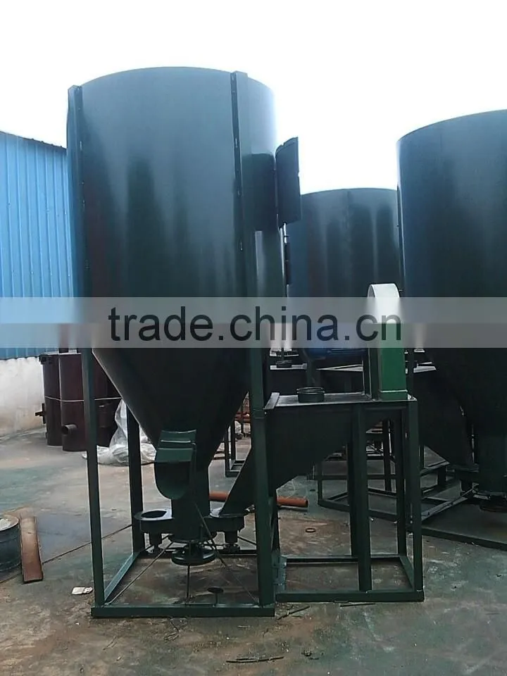 grain maize crusher and mixer