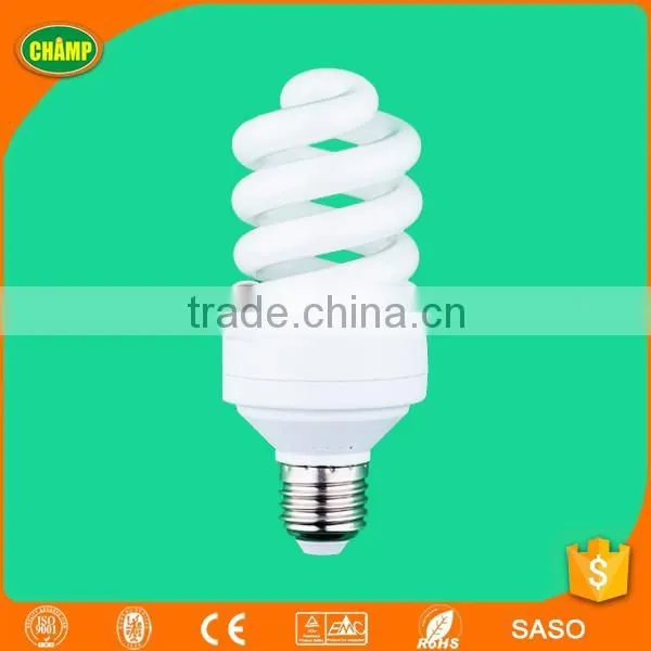 t4 16w fluorescent lamp 6400k made in china spiral energy saving lamp