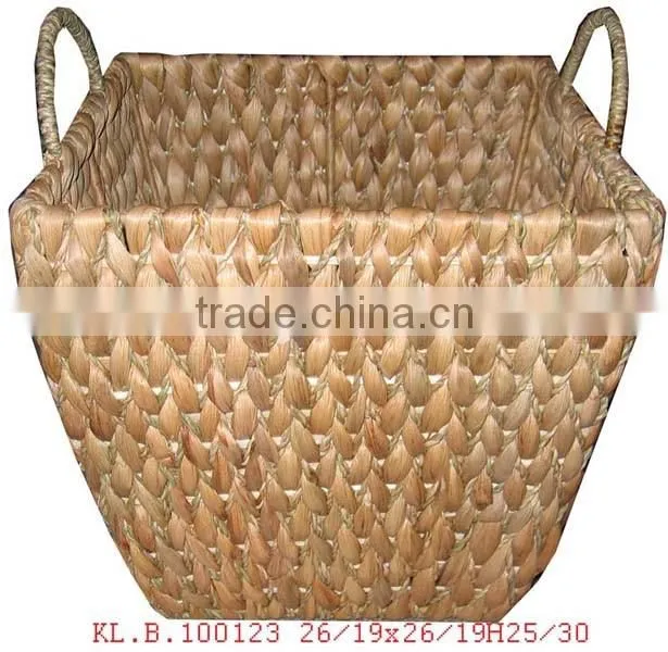 High quality best selling 2016 sea grass round basket with handle from Vietnam
