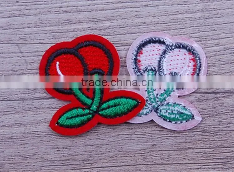 Fashionable floral applique embroidery work designs for dresses