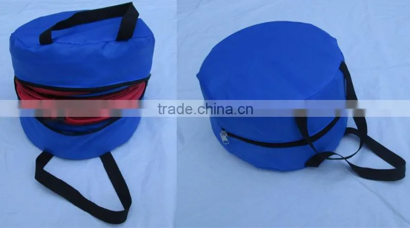 Portable receive barrels colored storage baskets