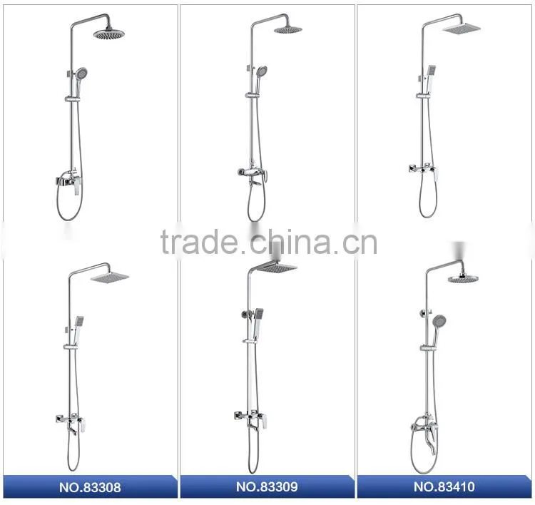 Eco-friendly Stainless Steel Stand Shower Mixer Shower Column Set