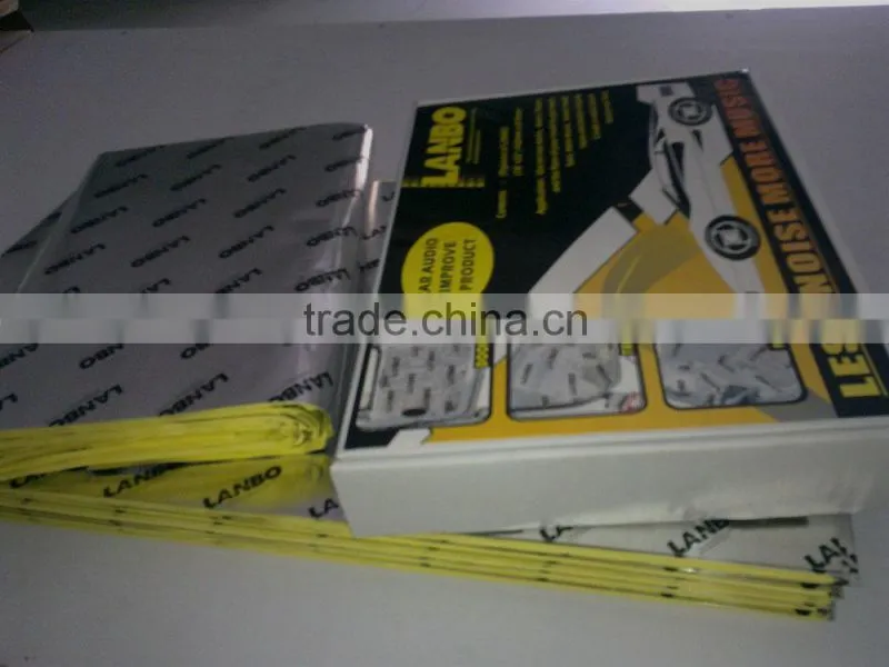 sound absorbing foam rubber - GY- 03H car sound deadener material