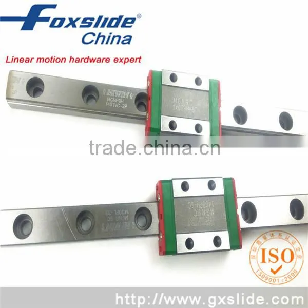 Low Noise Mini Linear Guide MGN12C-L500mm For Robotic Arm