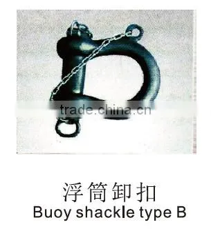mooring buoy shackle
