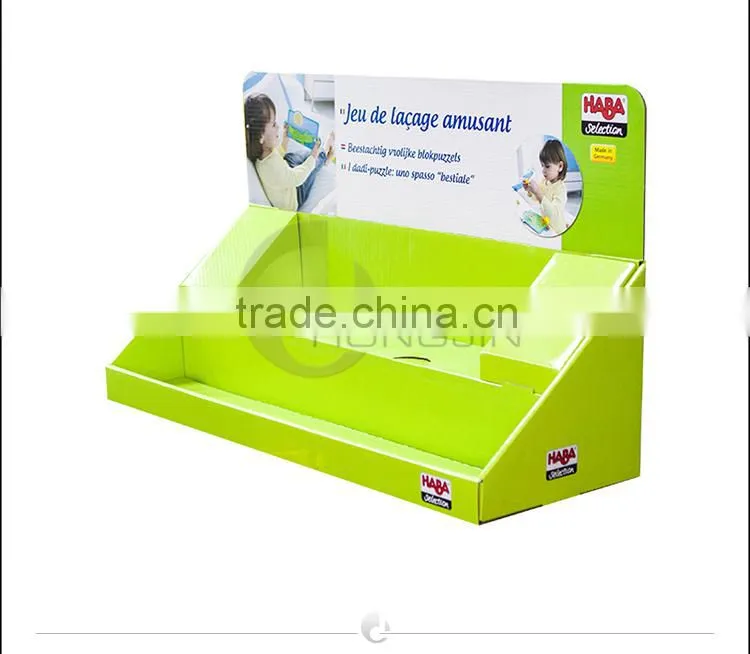 Hongjin Desktop Merchandising Display Box for Supermarket