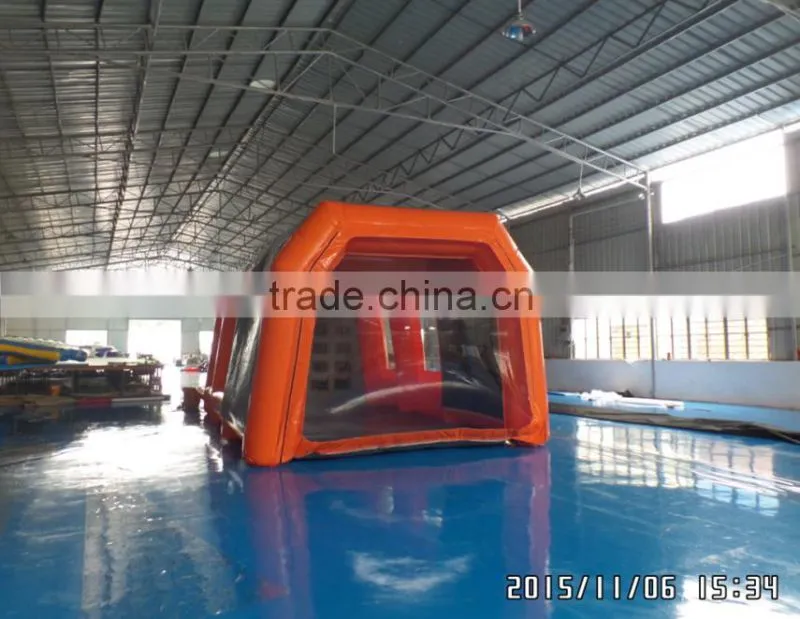 Customized inflatable painting booth, used inflatable spray booth for sale