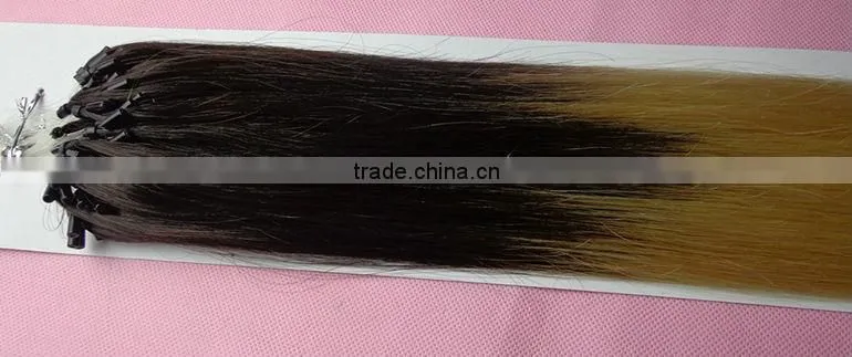 Ombre Micro Loop Ring Hair Extension Bundles