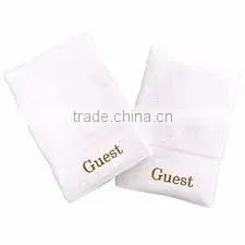 100% cotton velour print hand towel