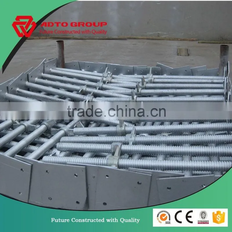 Hot dipped galvanized adjustable jack base