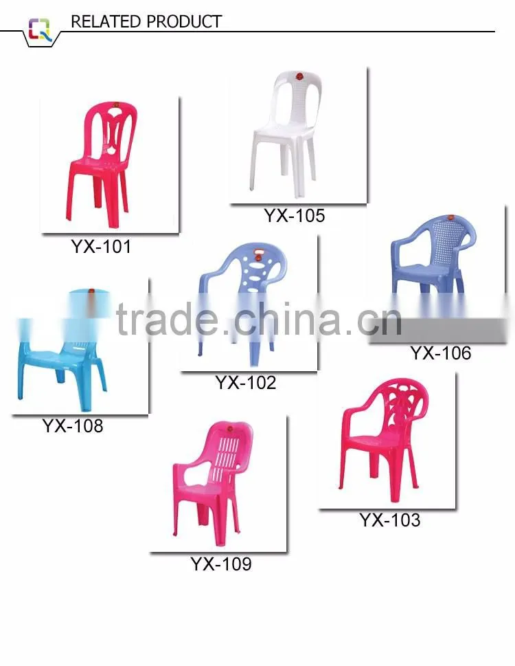 Stackable Plastic Chairs for Outdoor