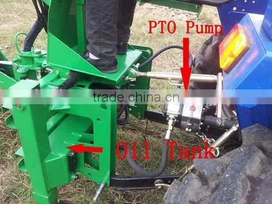 China CE towable backhoe for sale small garden tractor loader backhoe
