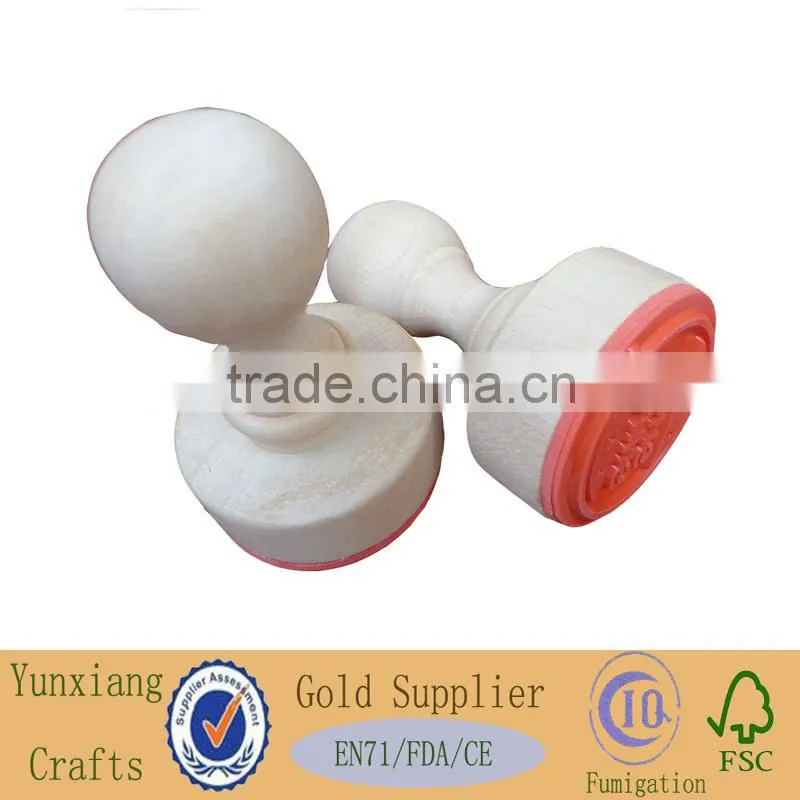 Stamp of the wooden toys for children