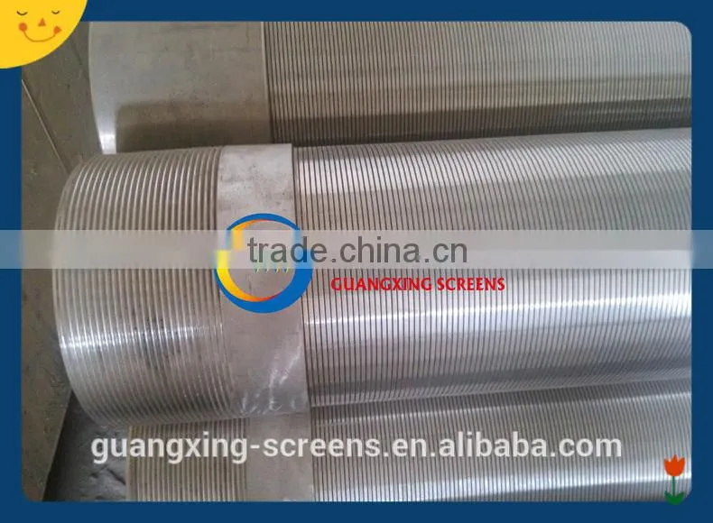 Wire wound screen/water well screen/johnson screen/wire wrapped screen