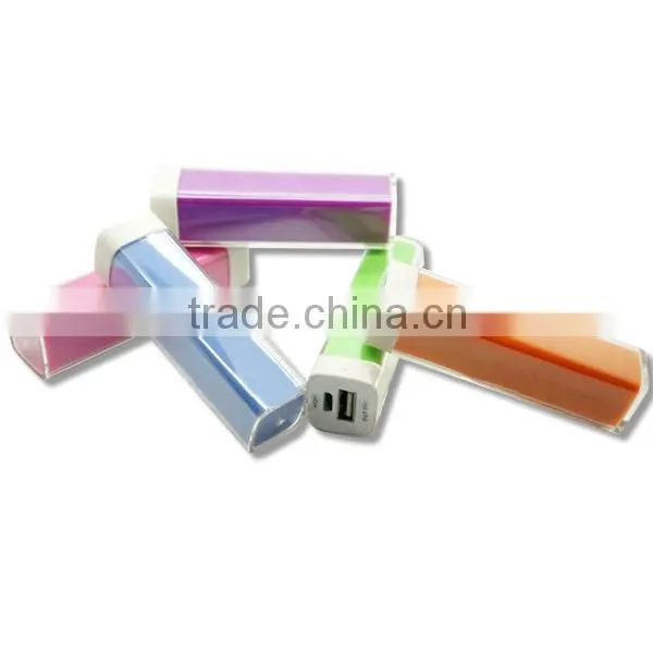 2600mah External Battery Pack Emergency Charger Adapter with Micro usb cable