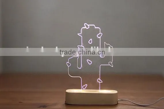 Acrylic LED night light
