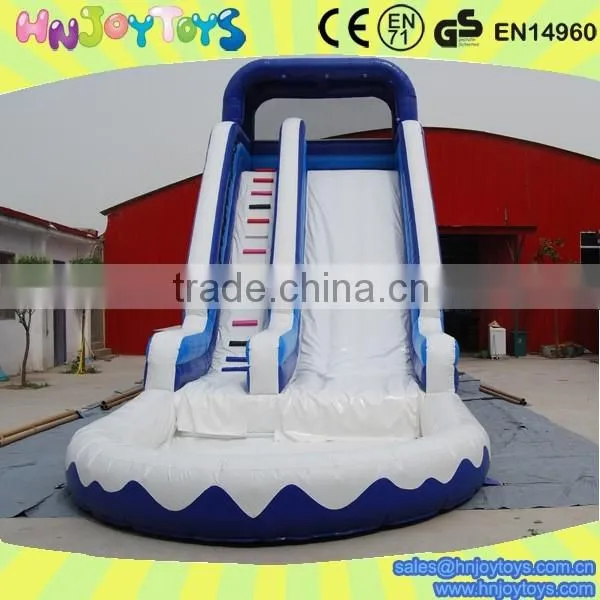 Adult inflatable water toys pool speed slide