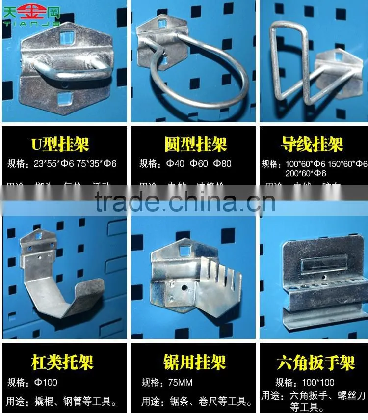 TJG-Z06-H Metal Display Hook Double Oblique Hook Rack&Shelf