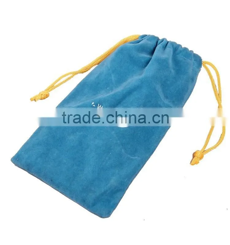 phone charger bag hot selling velvet gift bag