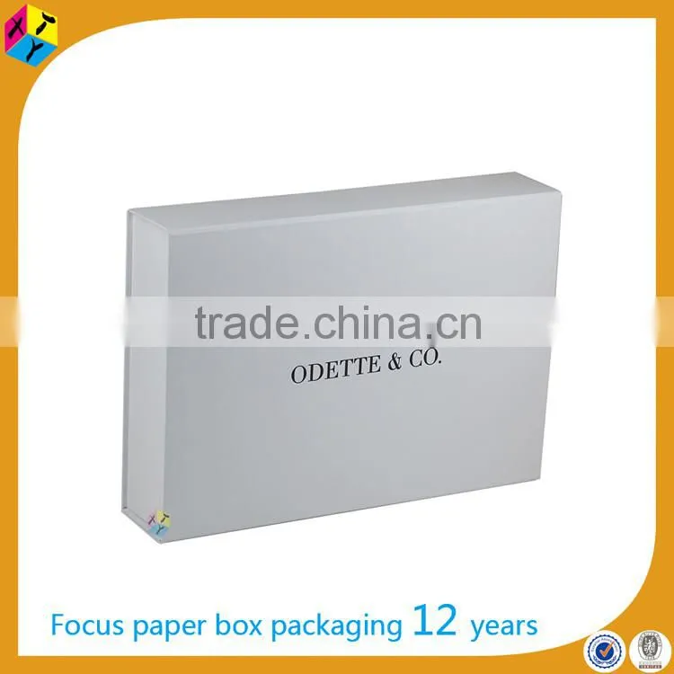 folding custom paper box cardboard package shirt