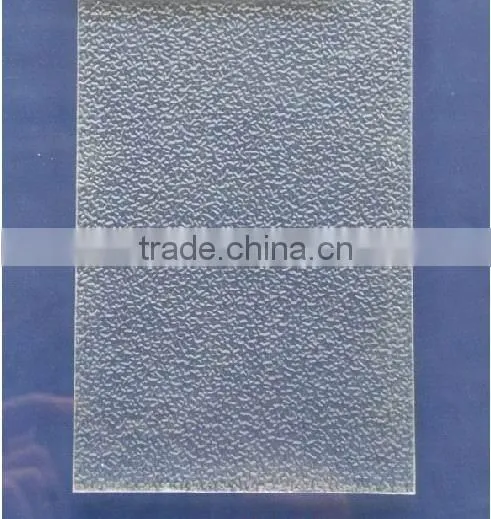 3mm glass/The best quality customized Patterned glass/photo frame glass