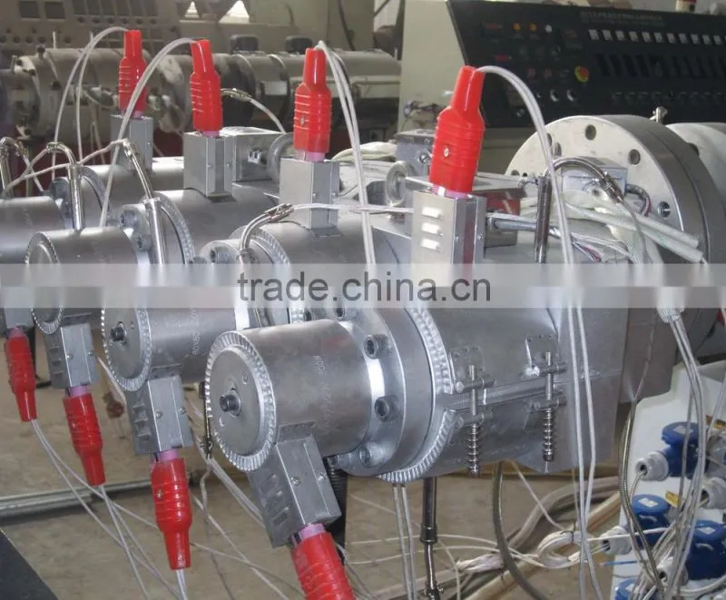 Four Head PVC Conduit Pipe/ PVC Pipe Extrusion Line 16-32mm