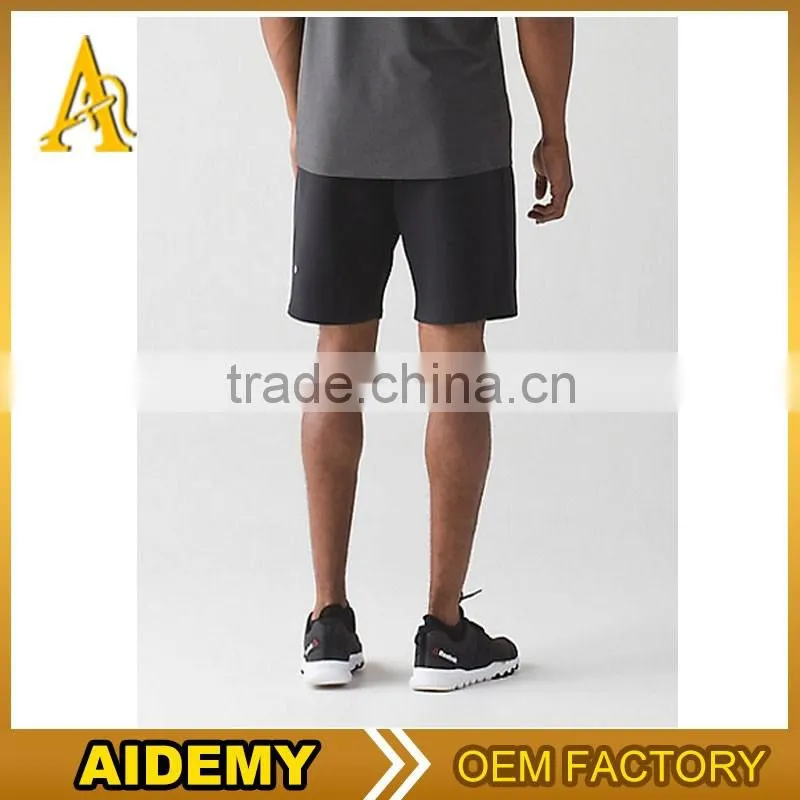 OEM wholesale custom polyester stripe blue gym casual man swim shorts