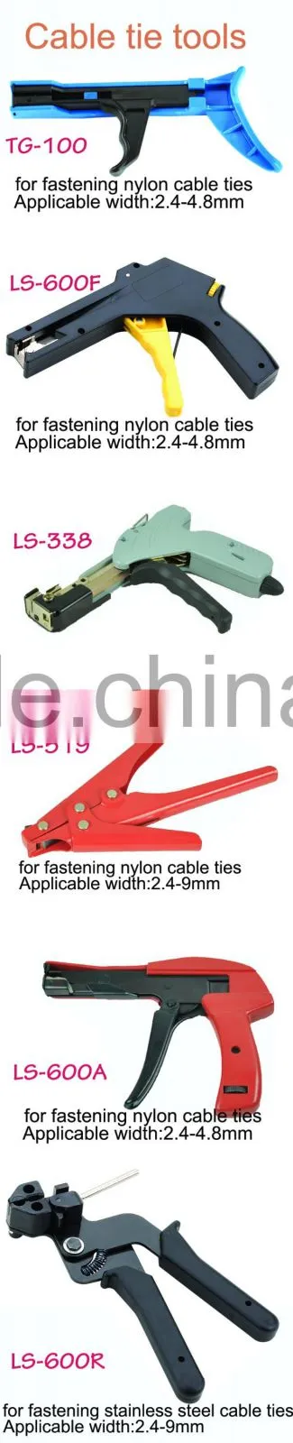 LS-600R Wholesale Stainless Steel Cable Tie Gun Strapping Tool Cable Tie Tensioning Tool Automatic Cable Tie Tools