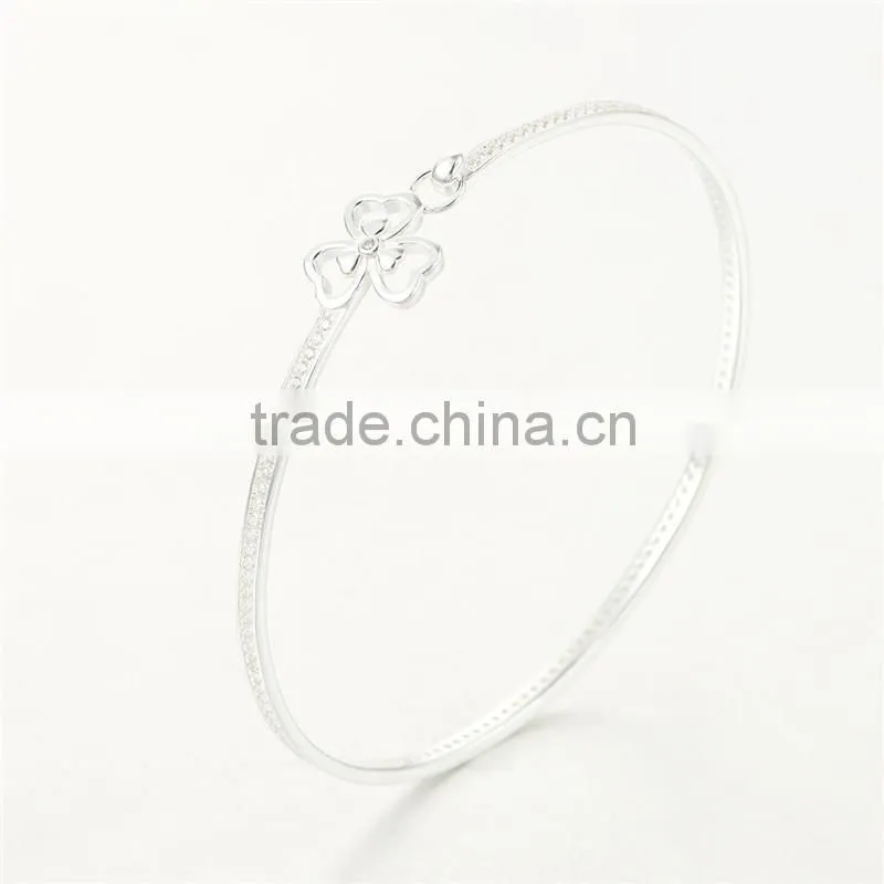Womens 925 Solid Sterling Silver Brand Bangles Latest Design