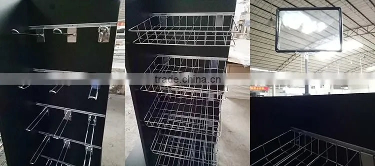 Store & Supermarket Supplies T Bar Display Double Wire Slatwall Hook with Price Tag