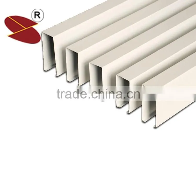70*70*0.8Thickness sound-absorbing aluminum baffle ceiling tiles