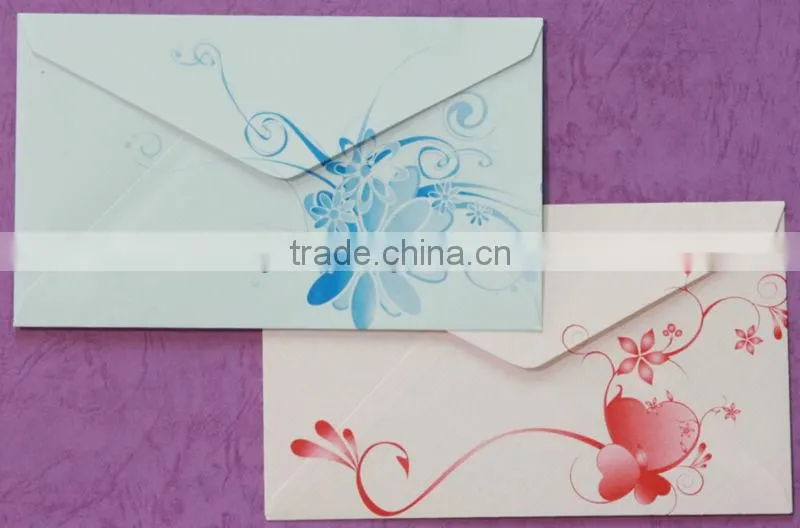 Hot Selling OEM printed kraft paper gift or business envelope with wholesale price