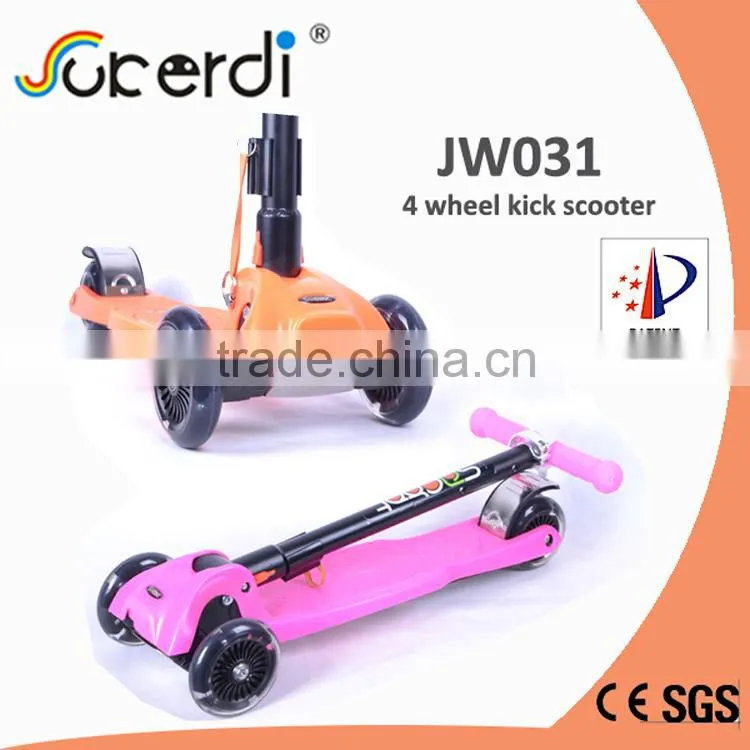 New year gift 3 big PU wheel foldable CE EN71maxi micro wholesale kids kick scooter fairing