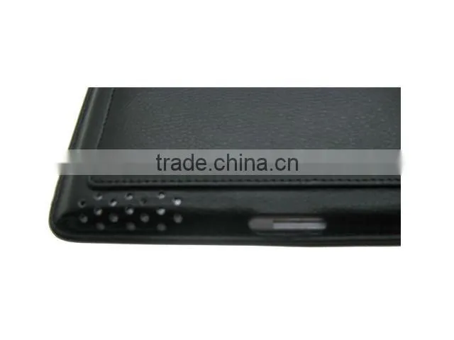 Stand leather case for ipad4