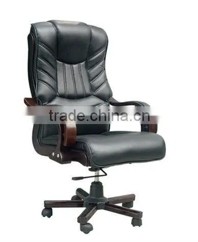 Big size new design Boss swivel wooden chair