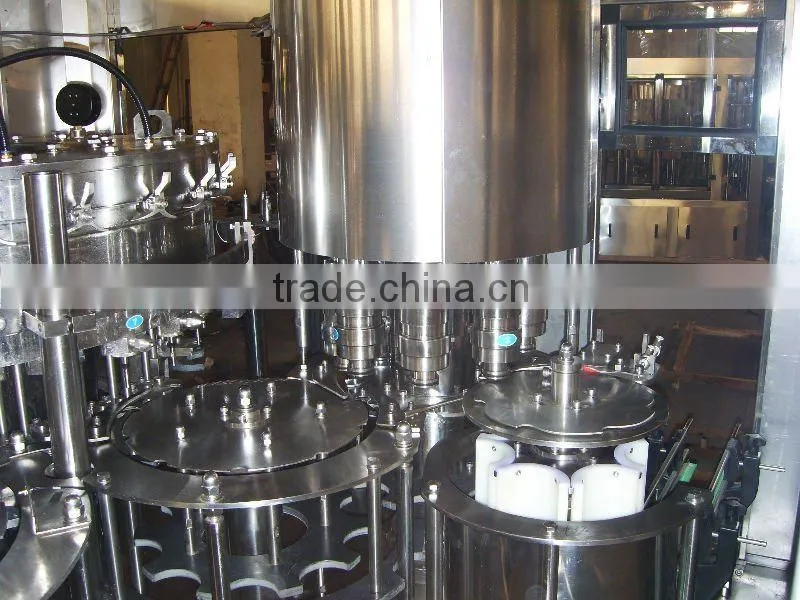 bottle washing filling capping machine