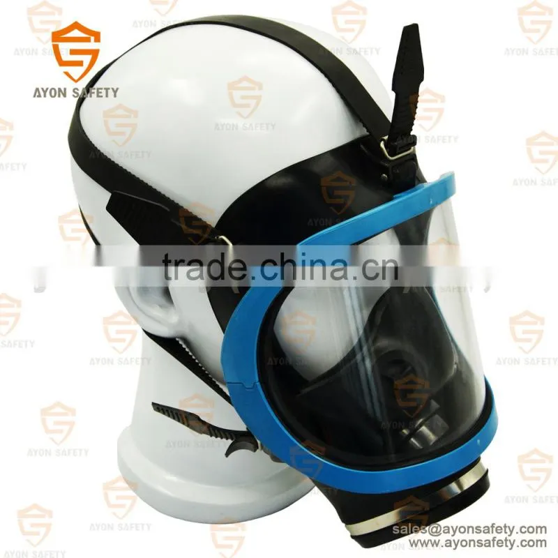 Light weight Full face gas mask with single connector-Ayonsafety