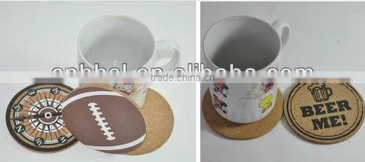 Cork Cup Pads/Cork Cup Coasters