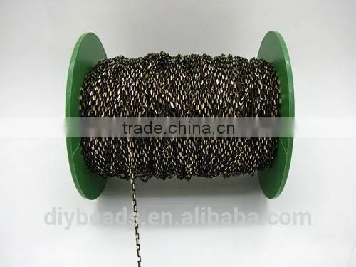 2mm bronze plated copper rolo new neck chain designs