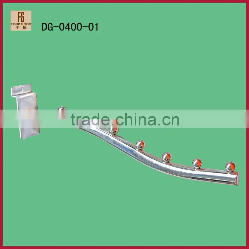 Ideal and Convenient store equipment for clothing shops/Slatwall 7-ball/pin waterfalls