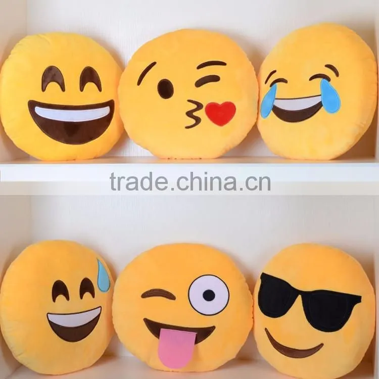 High quality purple devil plush animal cute emoji slippers for wholesale