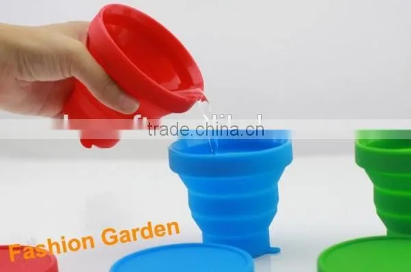 Custom Silicone Cups,Silicone Foldable Cups,Silicone Collapsible Cups