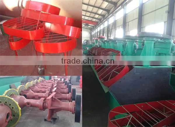 Gold mining machinery flotation mineral separator , flotation machine