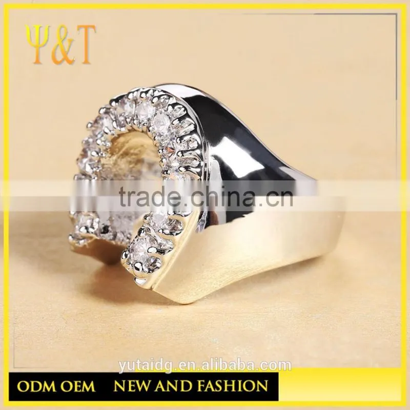 Jingli jewelry U Shaped Women Ring (YJ-0535)