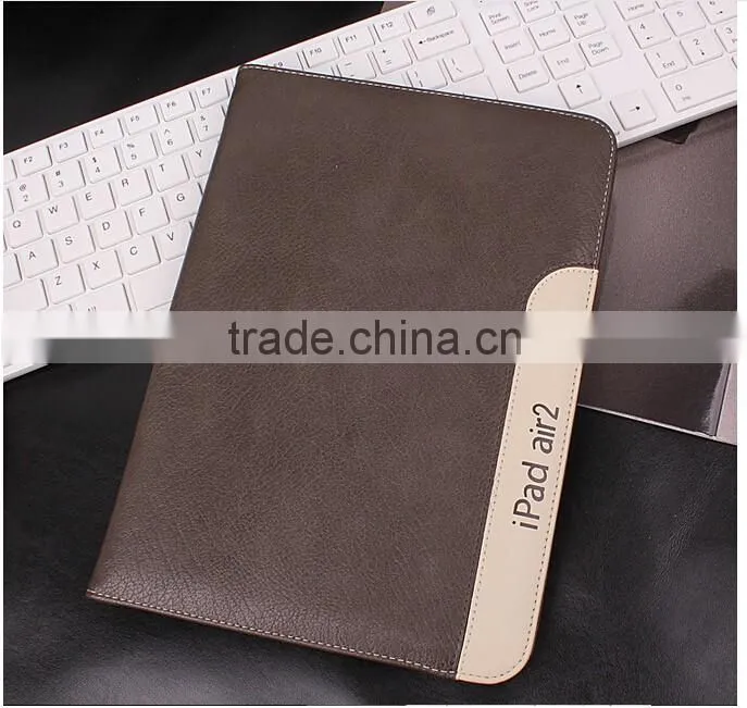 Useful Soft Protective Colorful Tablet Smart Cover Flip Case for IPad Air 2 Manufacturer