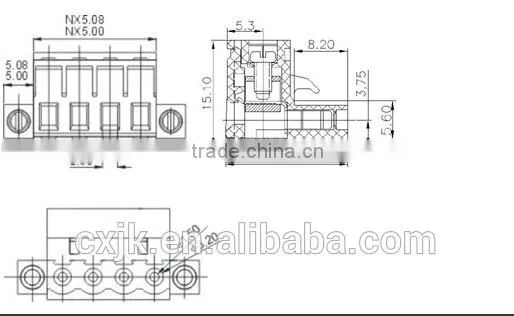 5.08mm Pluggable Terminal Block