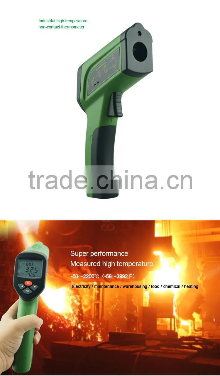 Handheld OEM Non Contact Infrared Thermometer Digital Laser Temperature Gun K Thermocouple thermometer
