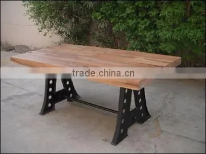 Metro Vintage DINING Table Set, RECLAIMED Bar DINING TABLE Set , Industrial Dining Table Set