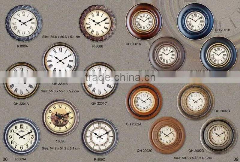 Interior Home Decorative Wall Clock Antique Watch Wall Clock
