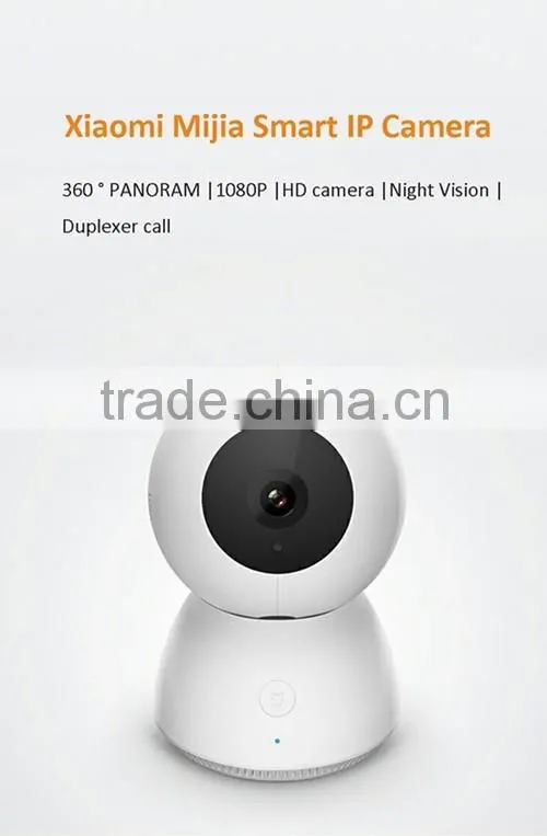 Original Xiaomi Mijia Smart Camera Night Vision Webcam IP Camera Camcorder 360 Angle Panoramic WIFI Wireless 1080P Magic Zoom